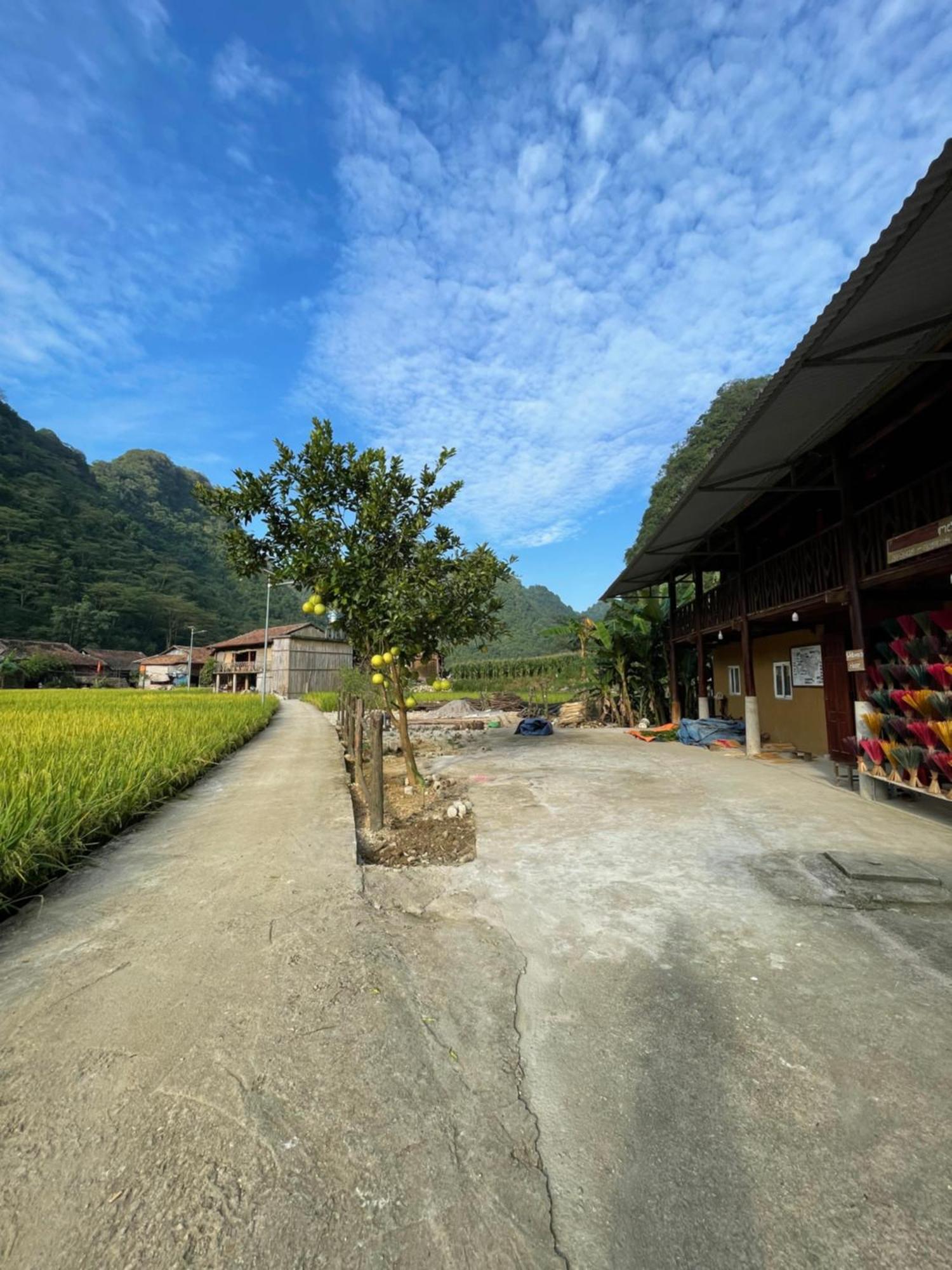 Nung An Homestay Quang Uyen Exterior foto